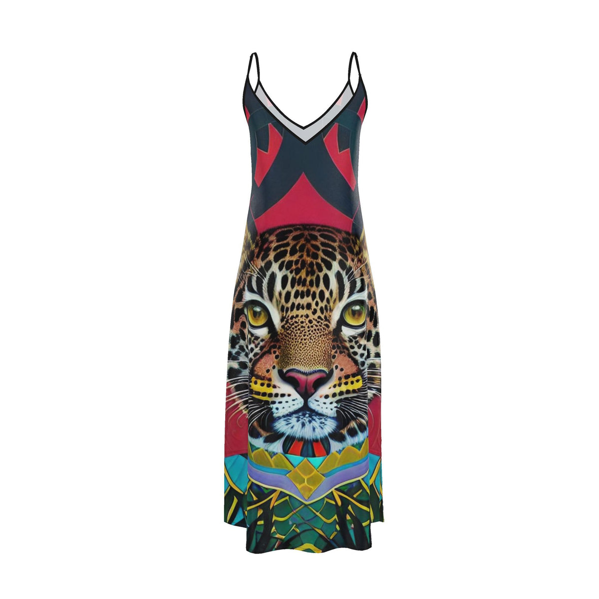 Portrait of the Tiger -Slip Dress | Marivel Suri