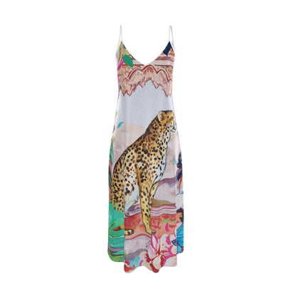 Tiger In You -Slip Dress | Marivel Suri