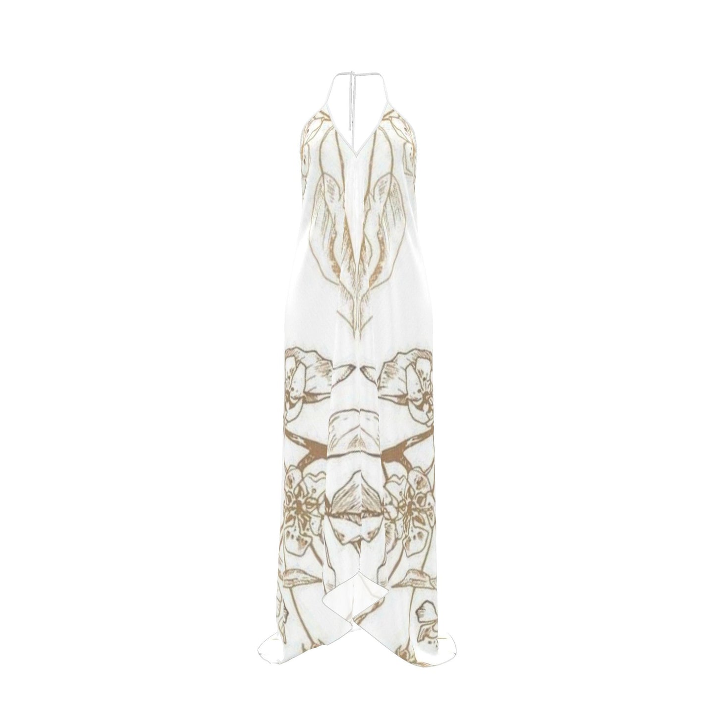 Fashion -Halterneck backless dress | Marivel Suri