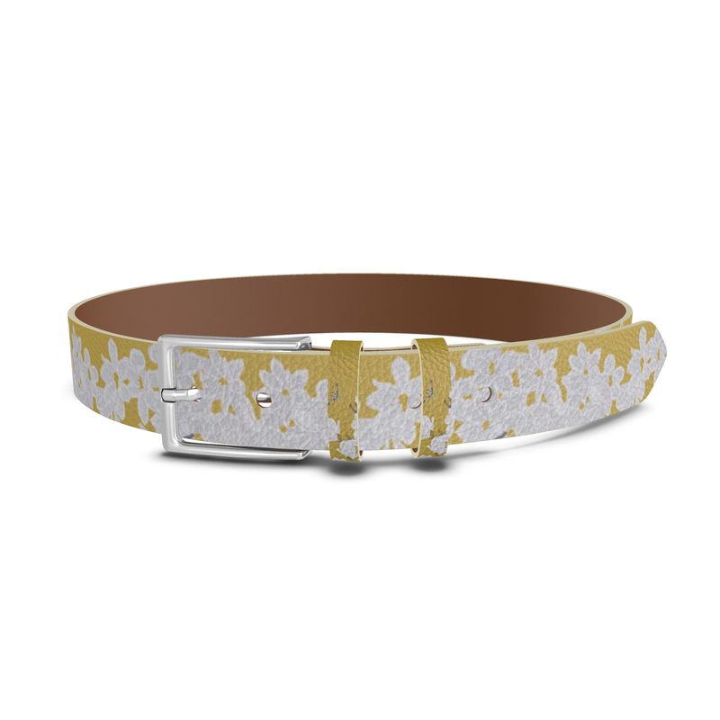 Autumn Flowers - Luxury full Grain Leather