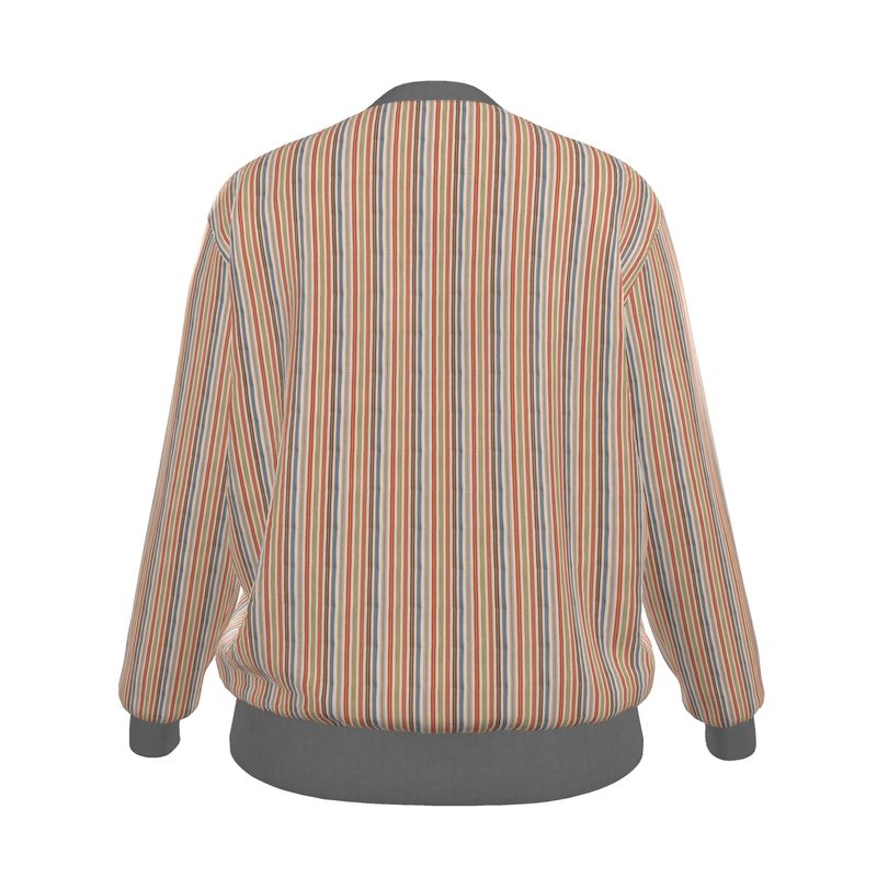 Autumn -Women's Reversible Silk Bomber Jacket | Marivel Suri