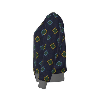 Autumn -Women's Reversible Silk Bomber Jacket | Marivel Suri
