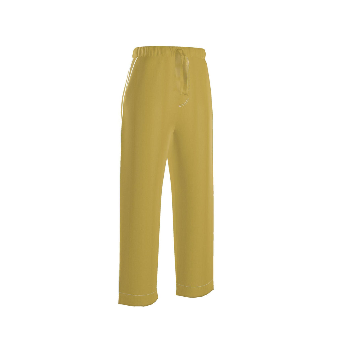 Autumn Flowers - Pure Mulberry Silk - 100% Luxury Silk Satin Pajama Bottoms
