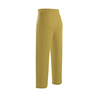 Autumn Flowers - Pure Mulberry Silk - 100% Luxury Silk Satin Pajama Bottoms