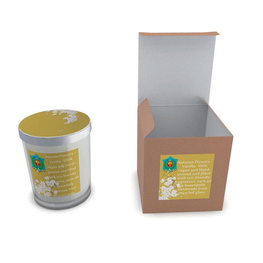 Set Candle in Glass