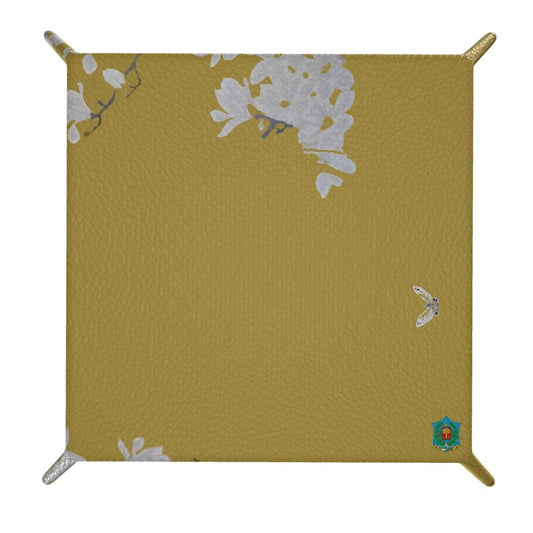 Leather Trinket Tray -Leather Trinket Tray | Marivel Suri