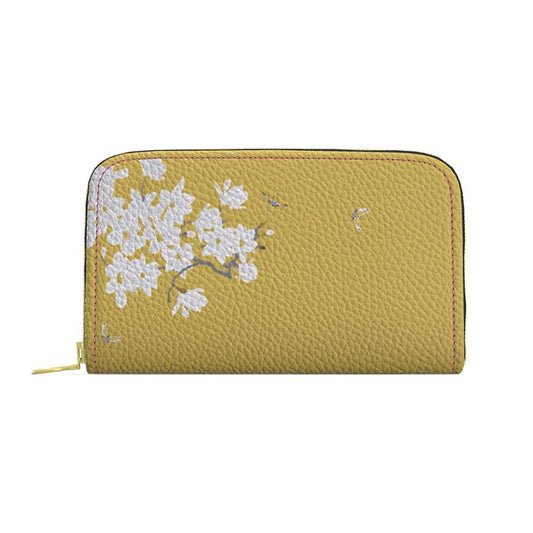 Leather Zip Wallet