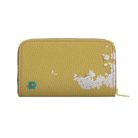 Leather Zip Wallet