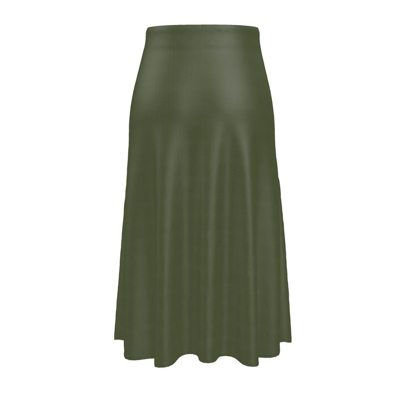 Hunter - Pure Mulberry Silk - Long 100% Silk Skirt