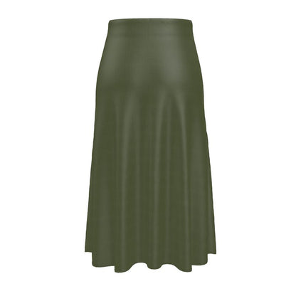 Hunter - Pure Mulberry Silk - Long 100% Silk Skirt