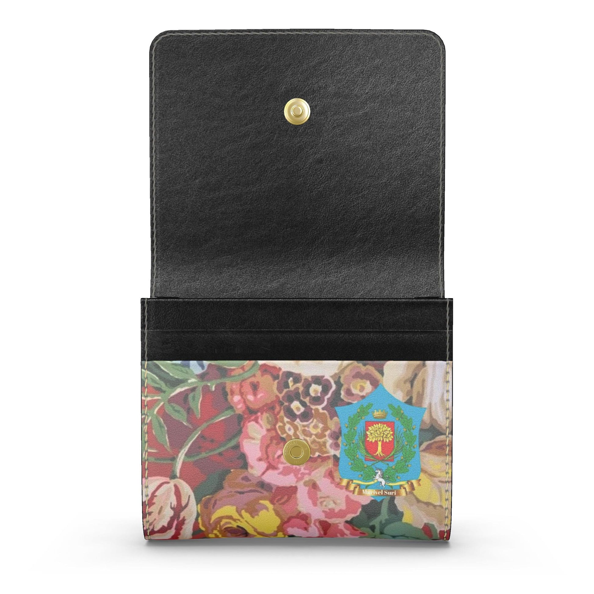 Bloomingdale - Luxury Full-Grain Leather -Small Leather Foldover Purse