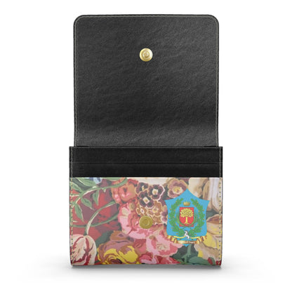 Bloomingdale - Luxury Full-Grain Leather -Small Leather Foldover Purse