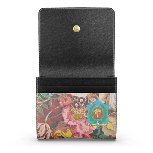 Bloomingdale - Luxury Full-Grain Leather -Small Leather Foldover Purse