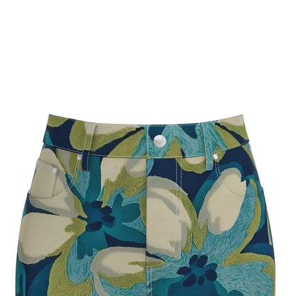 Denim Mini Skirt