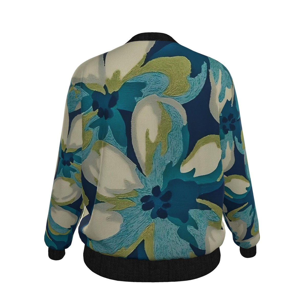 Ladies Denim Bomber Jacket