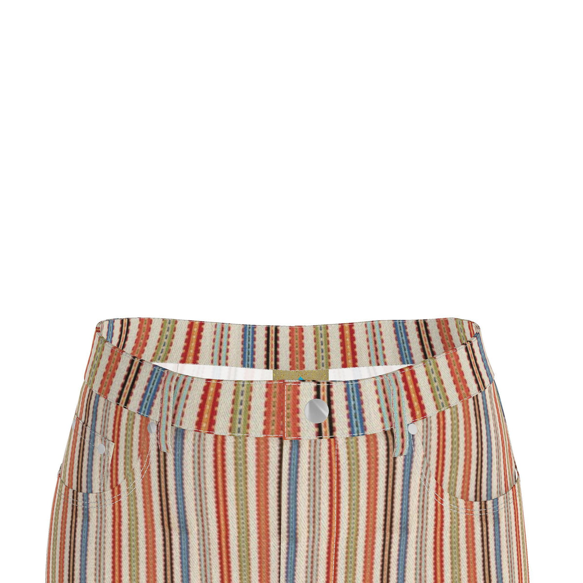 Stripes - Denim Maxi Skirt